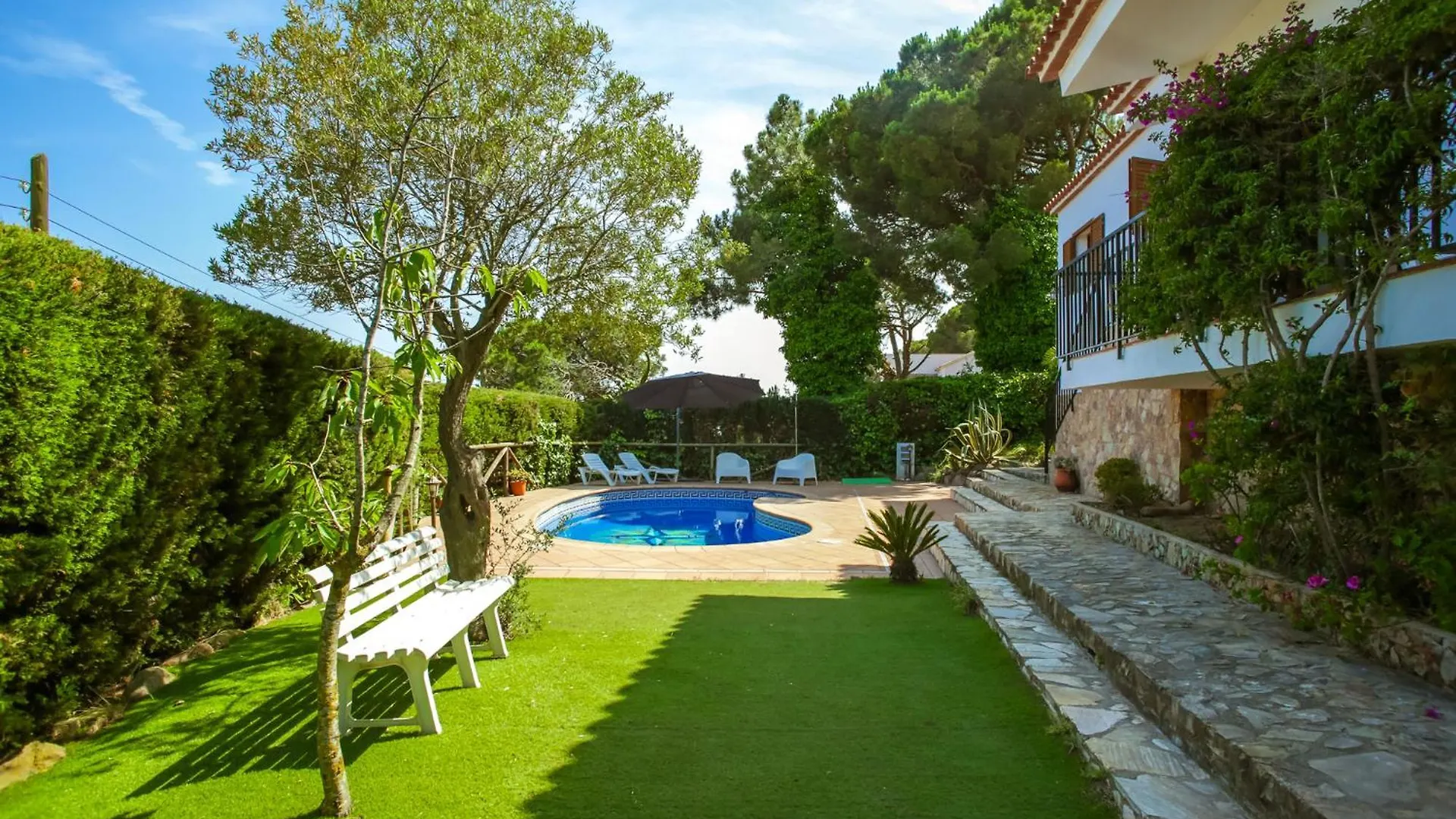 Cl12 Magnificent Villa With Beautiful Sea Views Lloret de Mar Ferienhaus