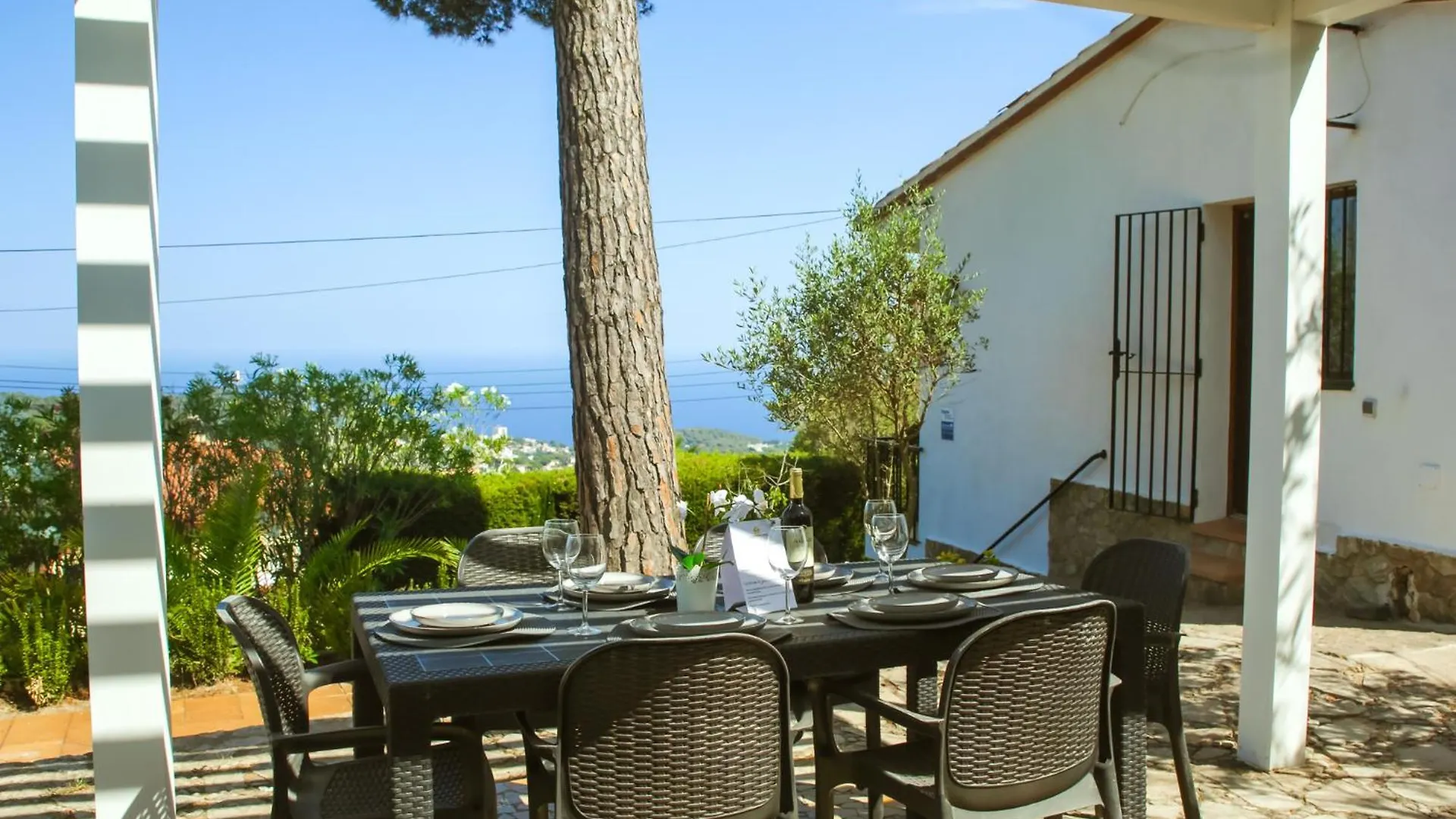 Ferienhaus Cl12 Magnificent Villa With Beautiful Sea Views Lloret de Mar Spanien